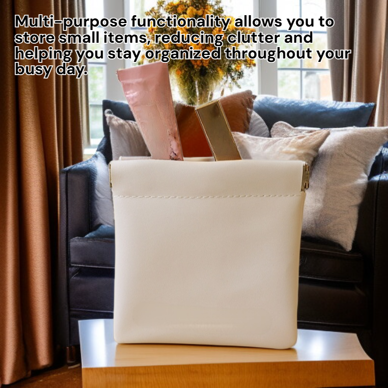 Portable Mini Organizer Coin Lipstick Earphone Pouch