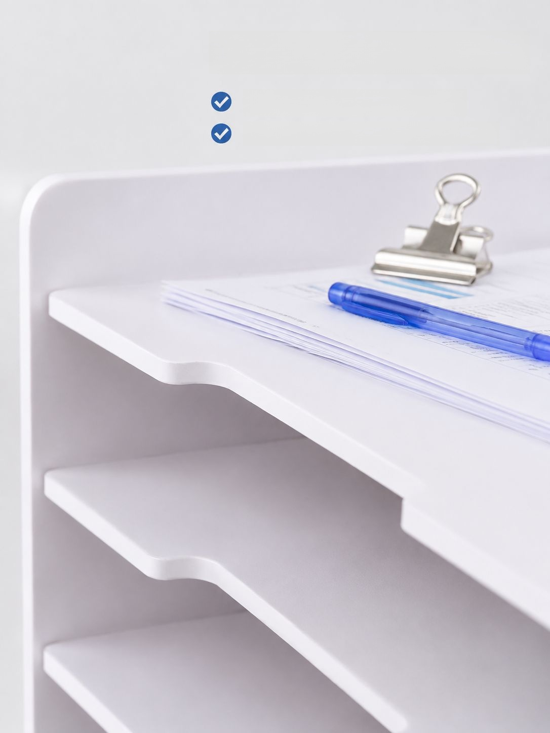 Organisation parfaite grâce à cette étagère pour dossiers