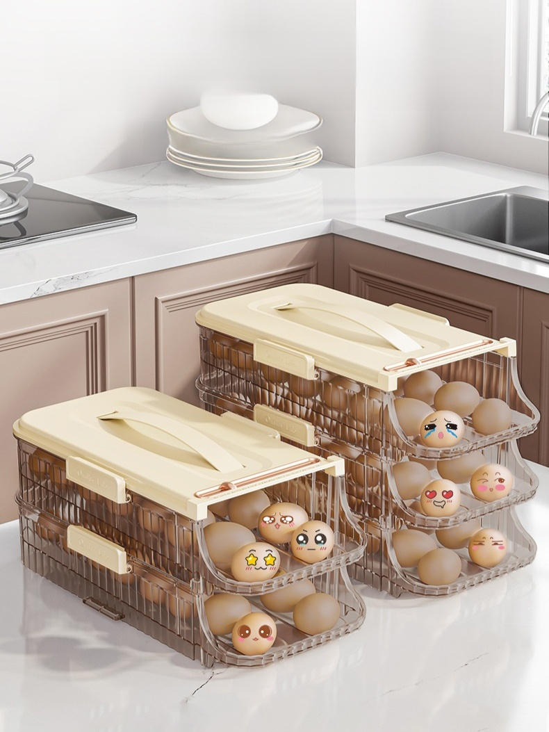 Przenośny pojemnik na jajka do lodówki