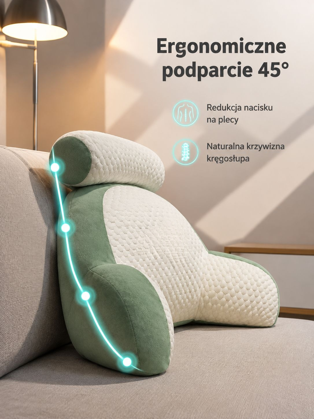 Poduszka ortopedyczna na ból szyi i karku