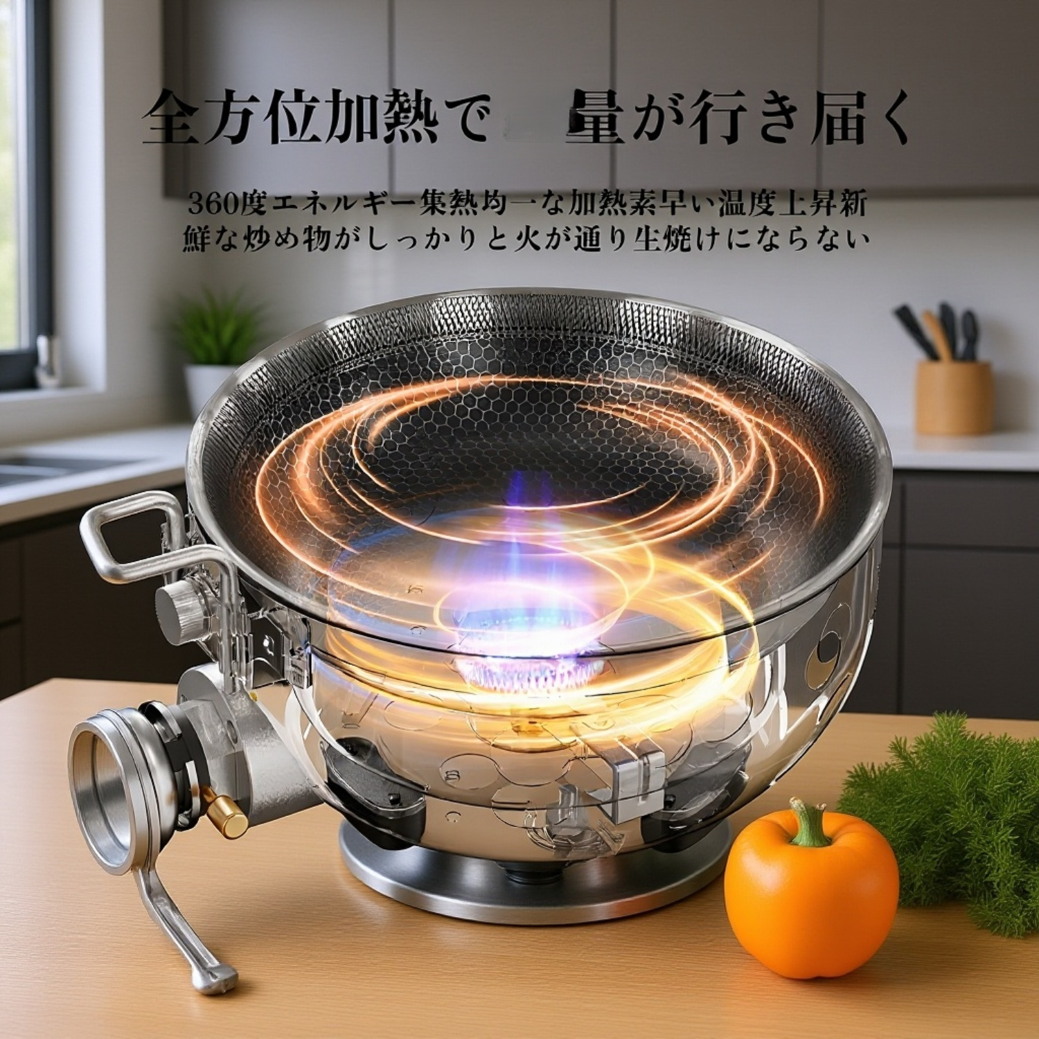 ポータブルアウトドアカセットコンロ多機能一体型鍋