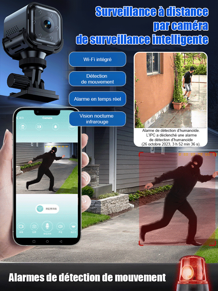 Caméra HD sans fil F1 - Nouvelle génération