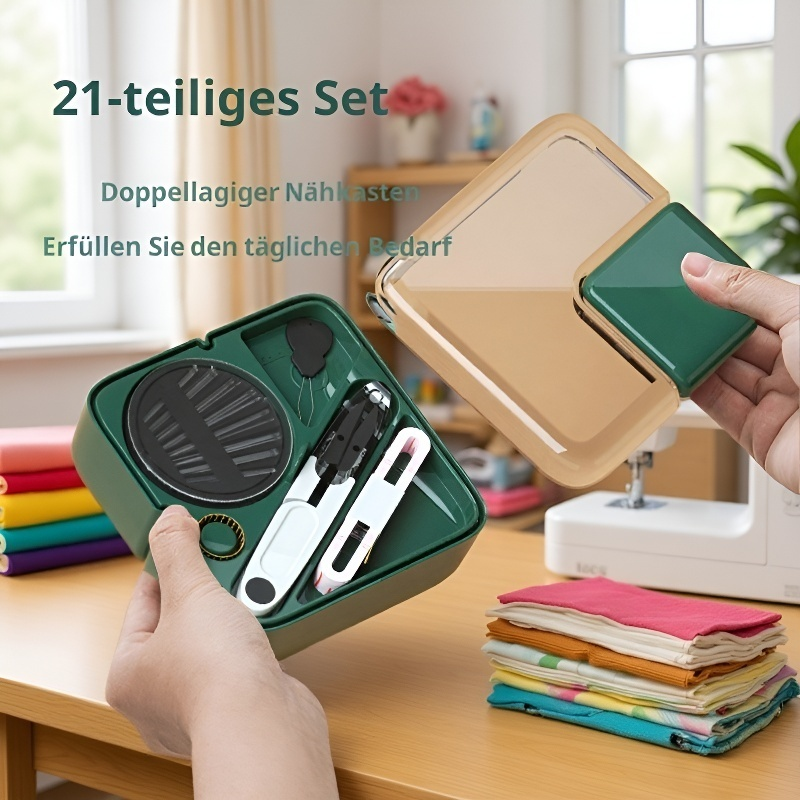 Luxuriöses Nähset in edler Box