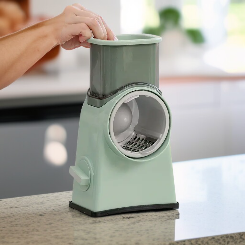 수동 다용도 드럼 슬라이서 감자채칼 신기