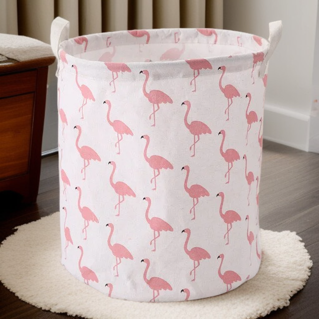 Faltbarer Stoffaufbewahrungskorb für Kleidung