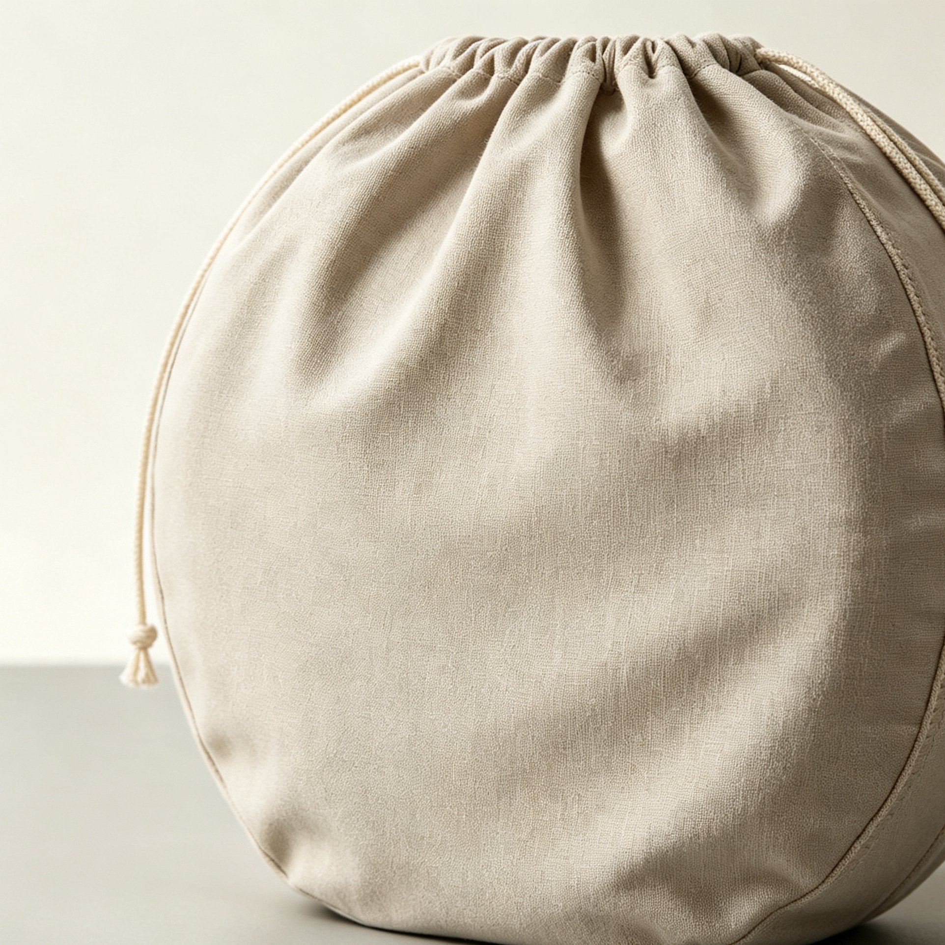 Close-up of durable material and multiple pockets on car organizer bag