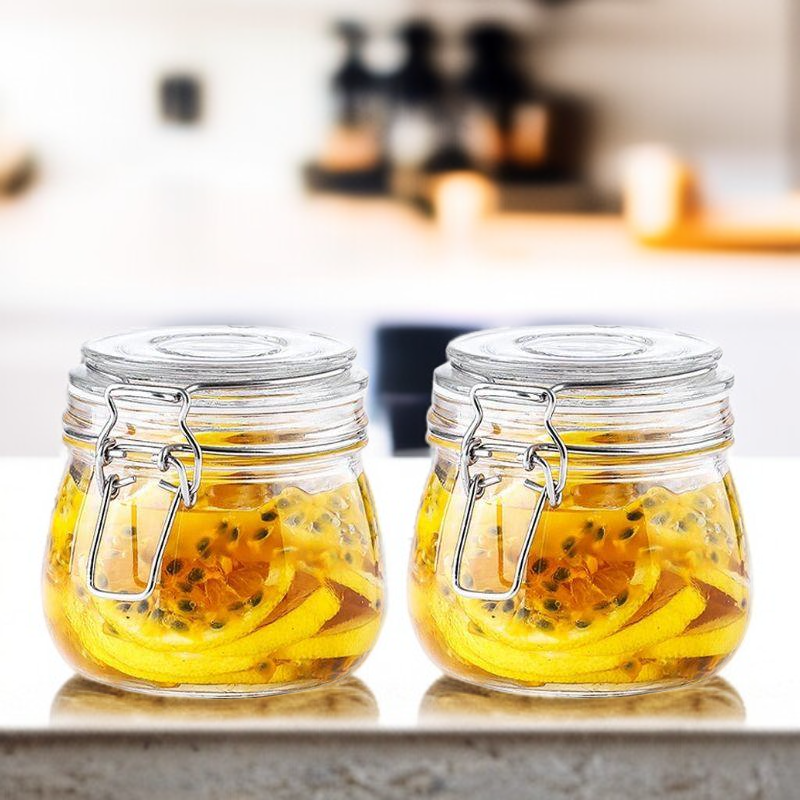 ขวดแก้วปิดผนึกเหมาะสำหรับเครื่องดื่ม