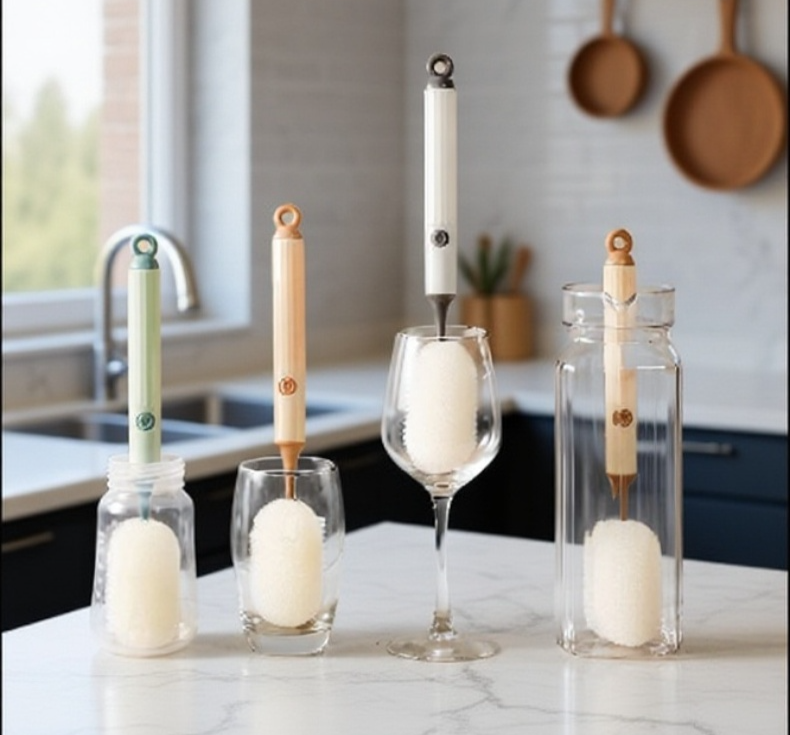 Cepillo de limpieza para tazas apto para botellas y termos