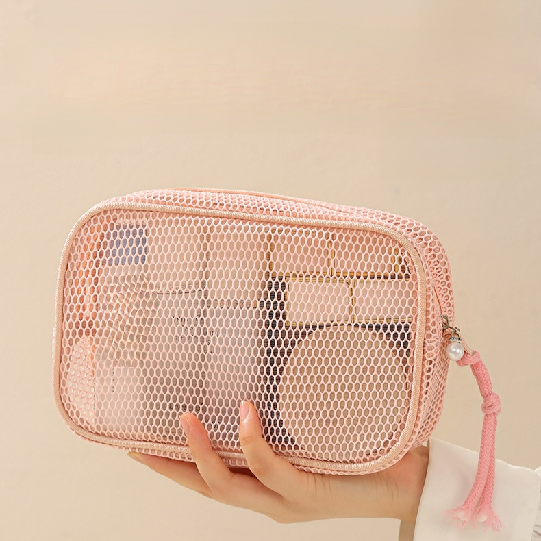 Fashionable Women travel bag organizer bag Adjustable straps Cotton Cosmetic storage Lightweight and