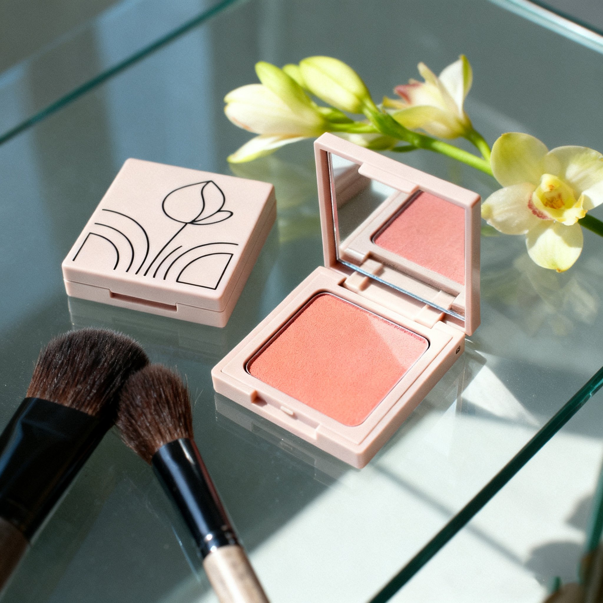 붉히다 블러셔 컬러 비교