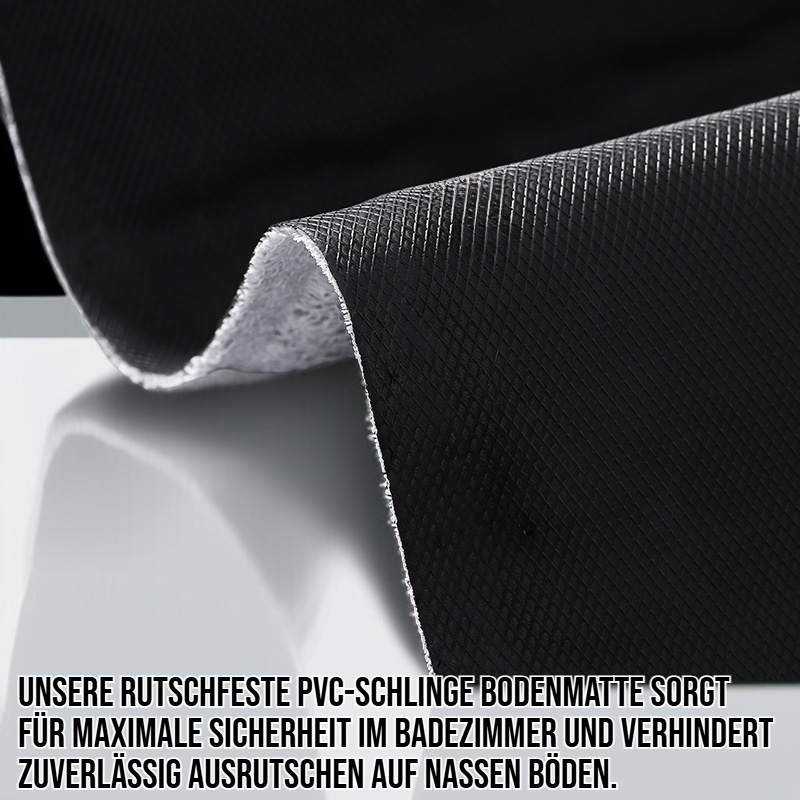 Badezimmer rutschfeste PVC-Schlinge Bodenmatte