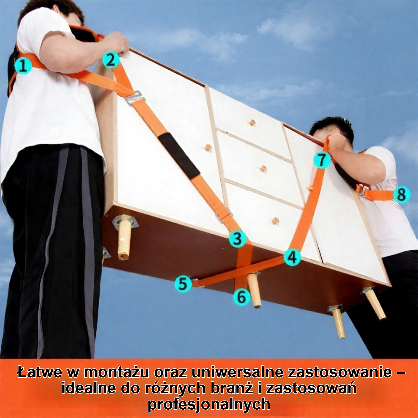 Elastyczne liny do podnoszenia ciężarów