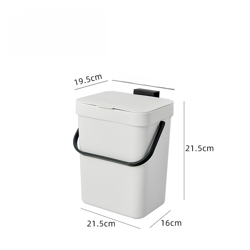 壁掛式廚房垃圾桶收納桶