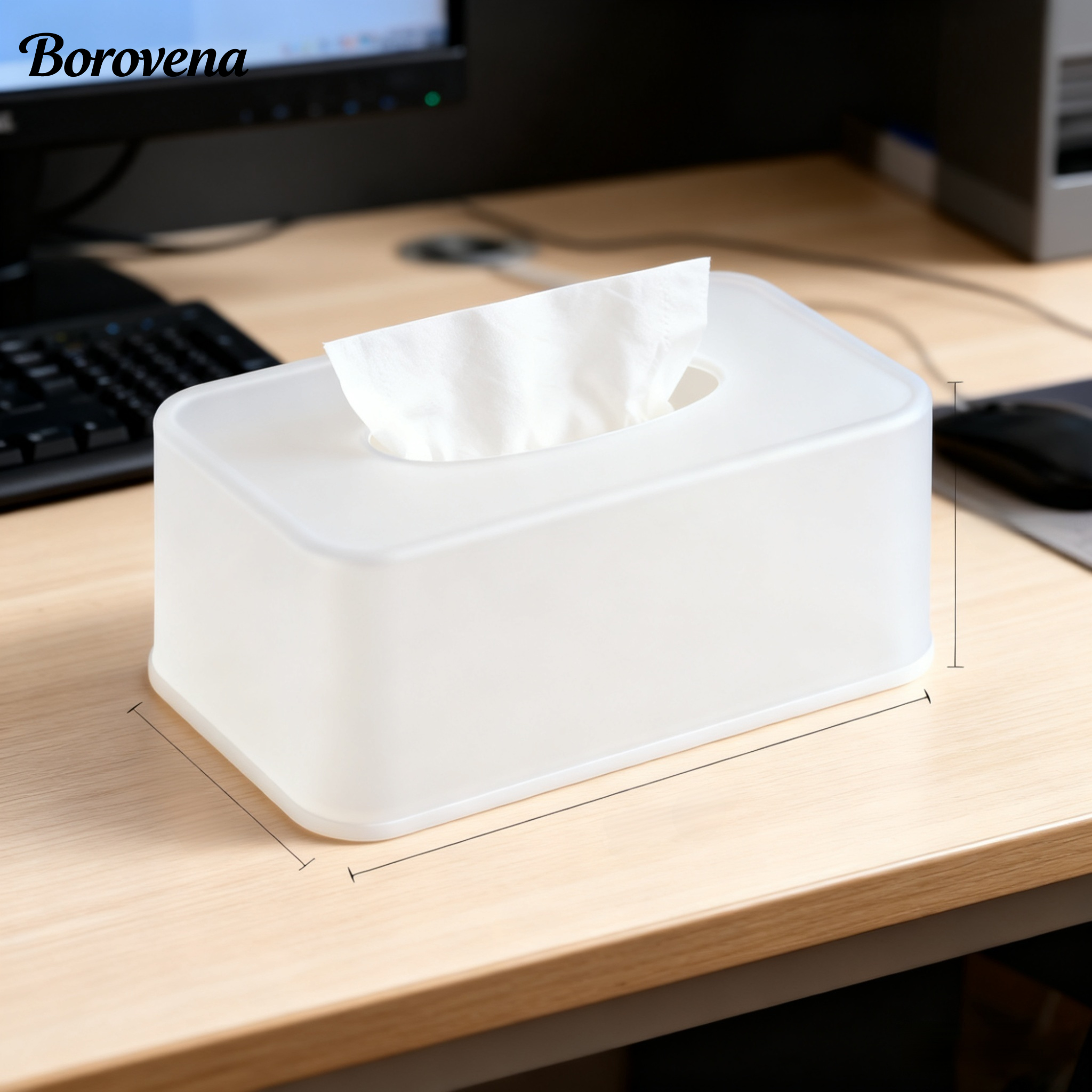 洗練された雰囲気のクリエイティブで贅沢なティッシュボックス（5個入り）