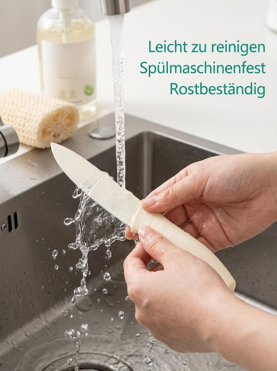 Vielseitiges Küchenmesser aus Edelstahl