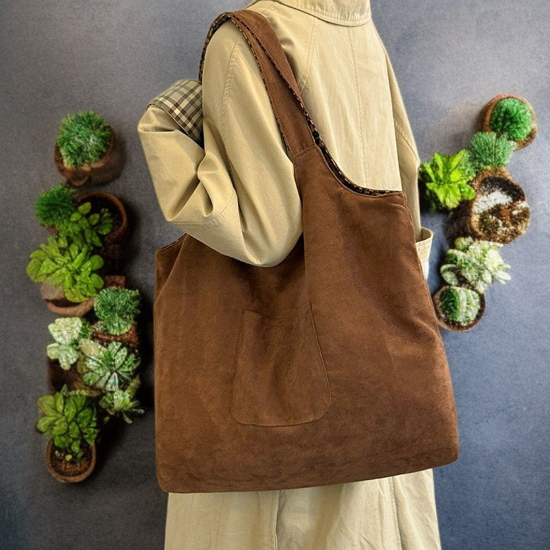 حقيبة قماش بطبعة جلد النمر، نمط ريترو، حقيبة كتف قابلة للعكس، حقيبة حمل للنساء.