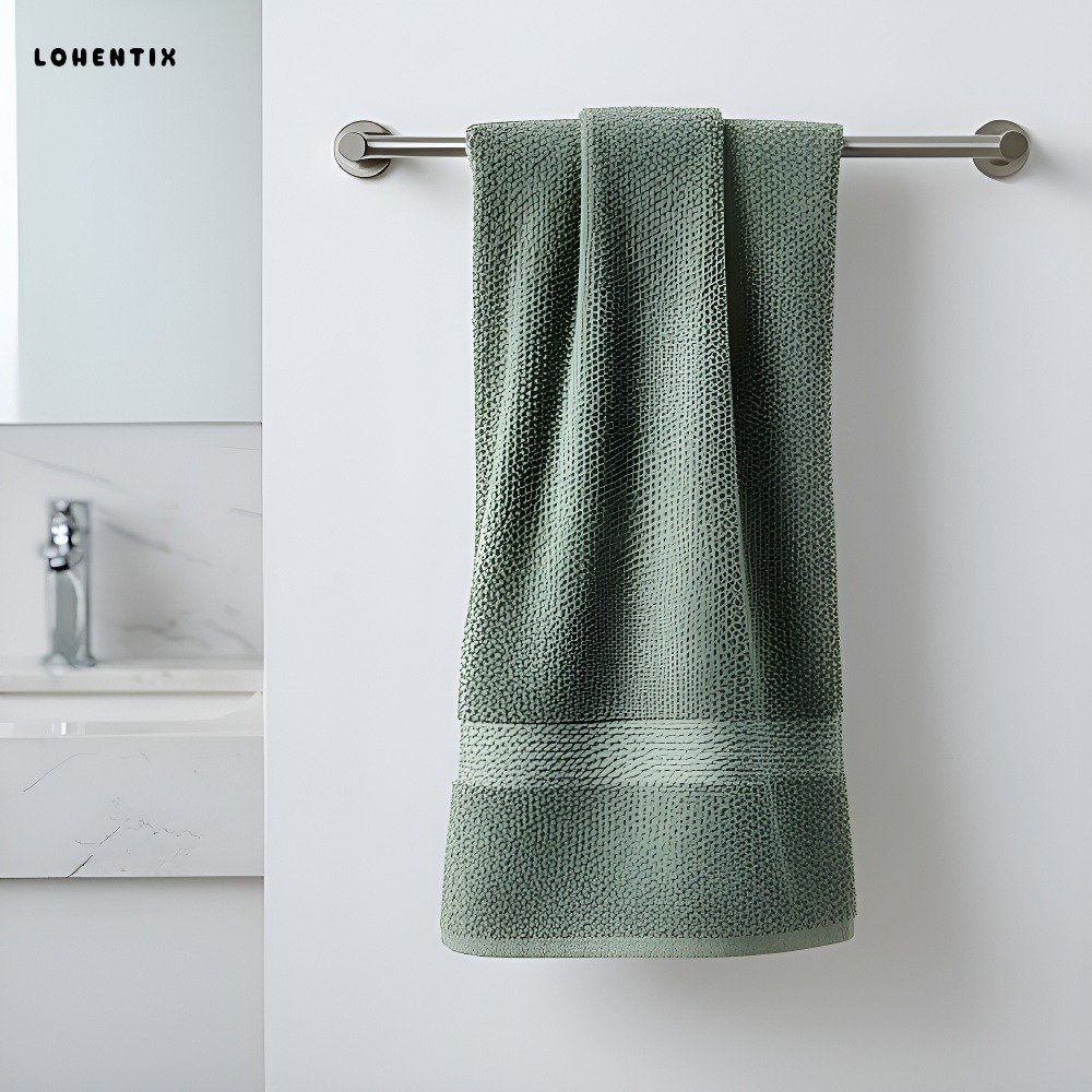 Antibakteriální bavlněný ručník na mytí obličeje, nelíná se（5 kusů pro dospělé）