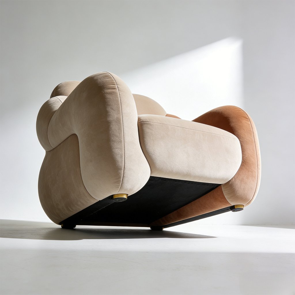 かわいい一人用子供用ソファ