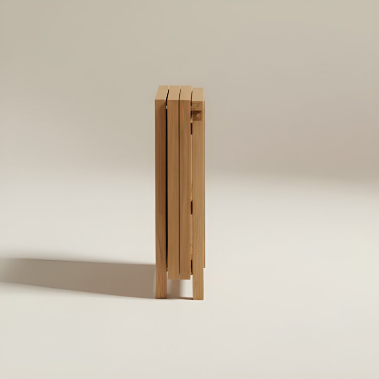 収納便利な折り畳み式テーブル 