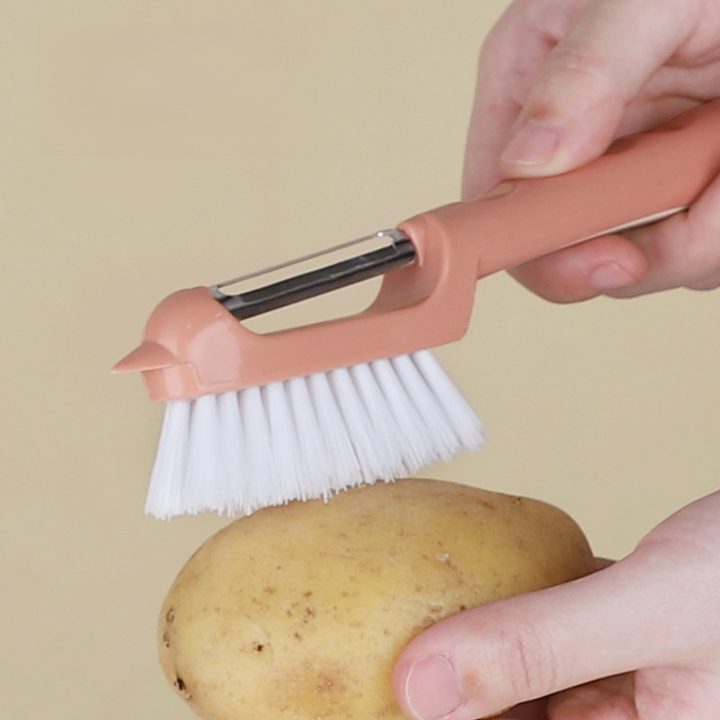  多用途馬鈴薯切片削皮工具