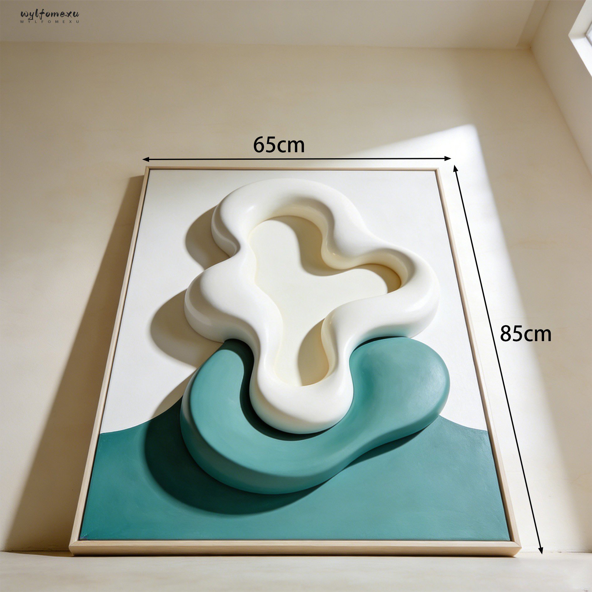 Kolorowy abstrakcyjny obraz na ścianę