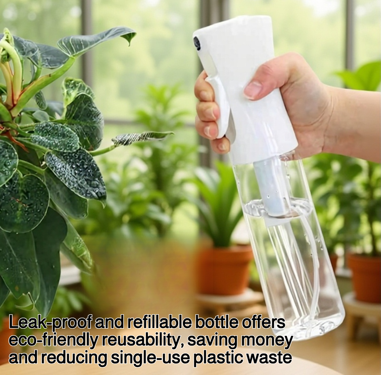 Small portable spray bottle for travel use