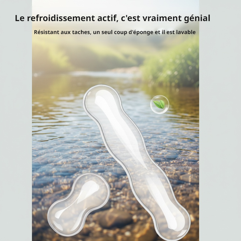 Support de poignet en silicone pour clavier et souris, repose-main pour ordinateur de bureau
