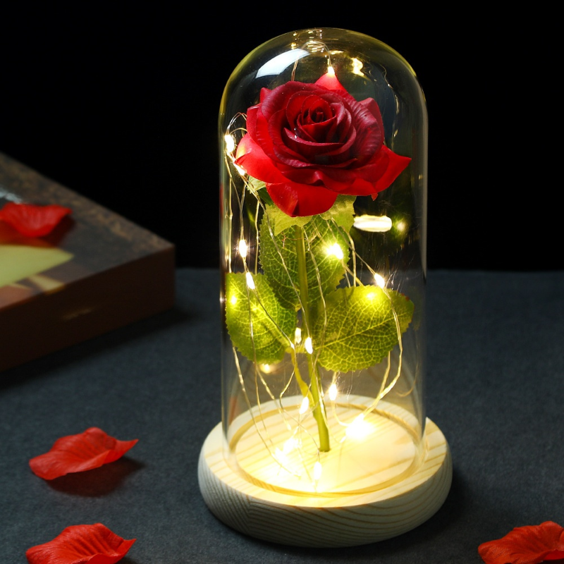 Rose lamp