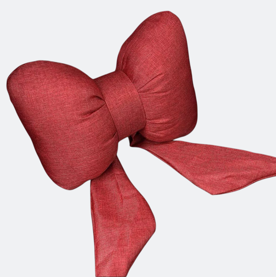 مسند رأس السيارة مع شريط فيونكة، ودعم قطني لمقعد السيارة