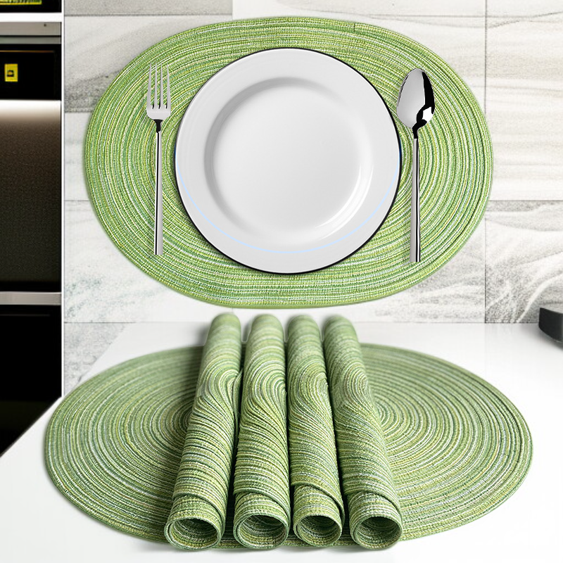 Japanese-style ramie heat-resistant pot mat