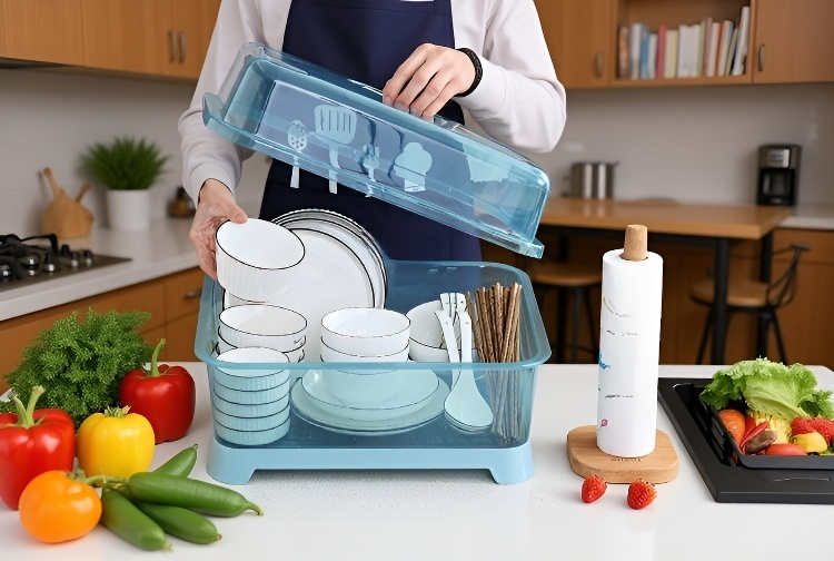 Utensilio de cocina para drenar arroz fácilmente