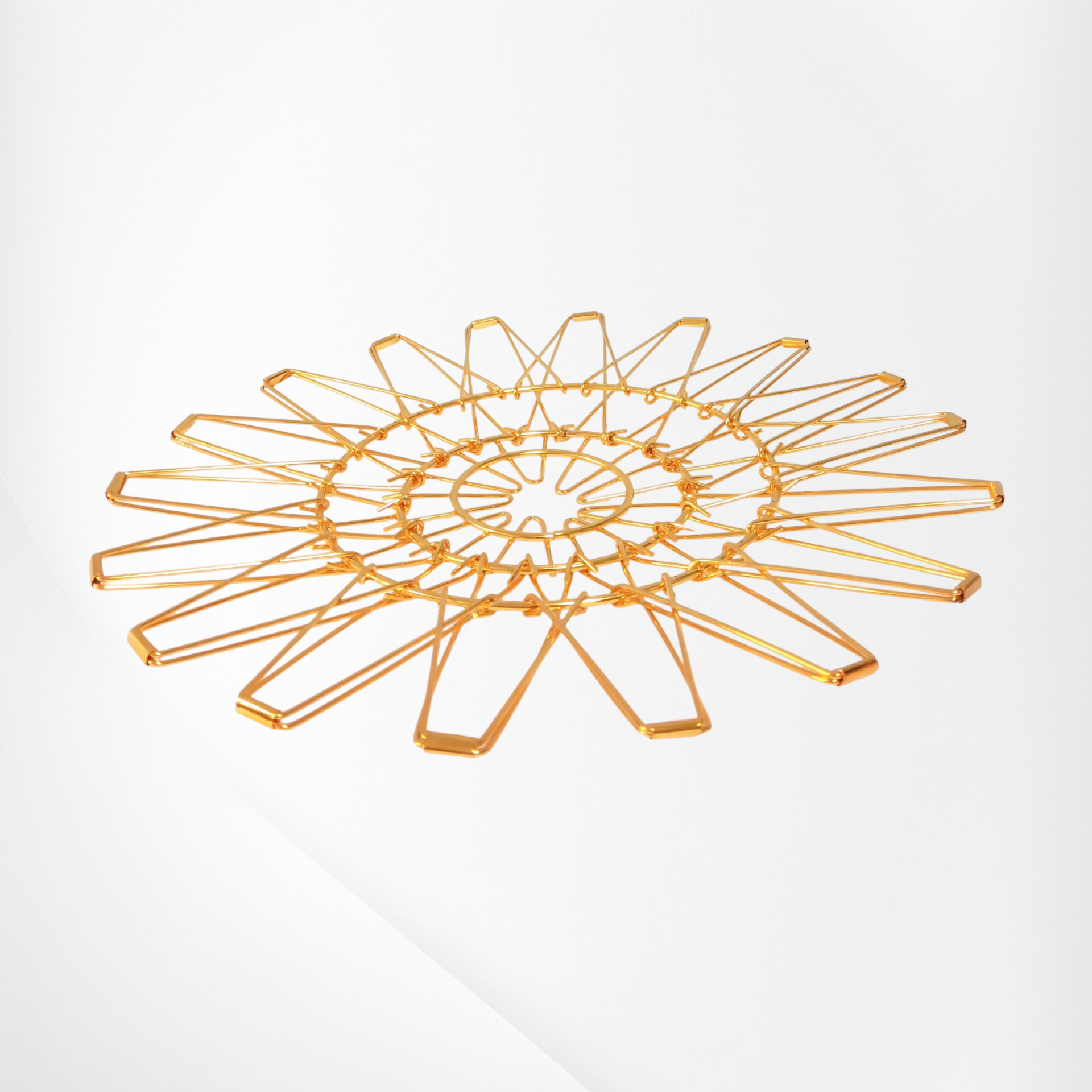 Nordic-style wrought iron multifunctional storage basket, family storage basket, creative and versat