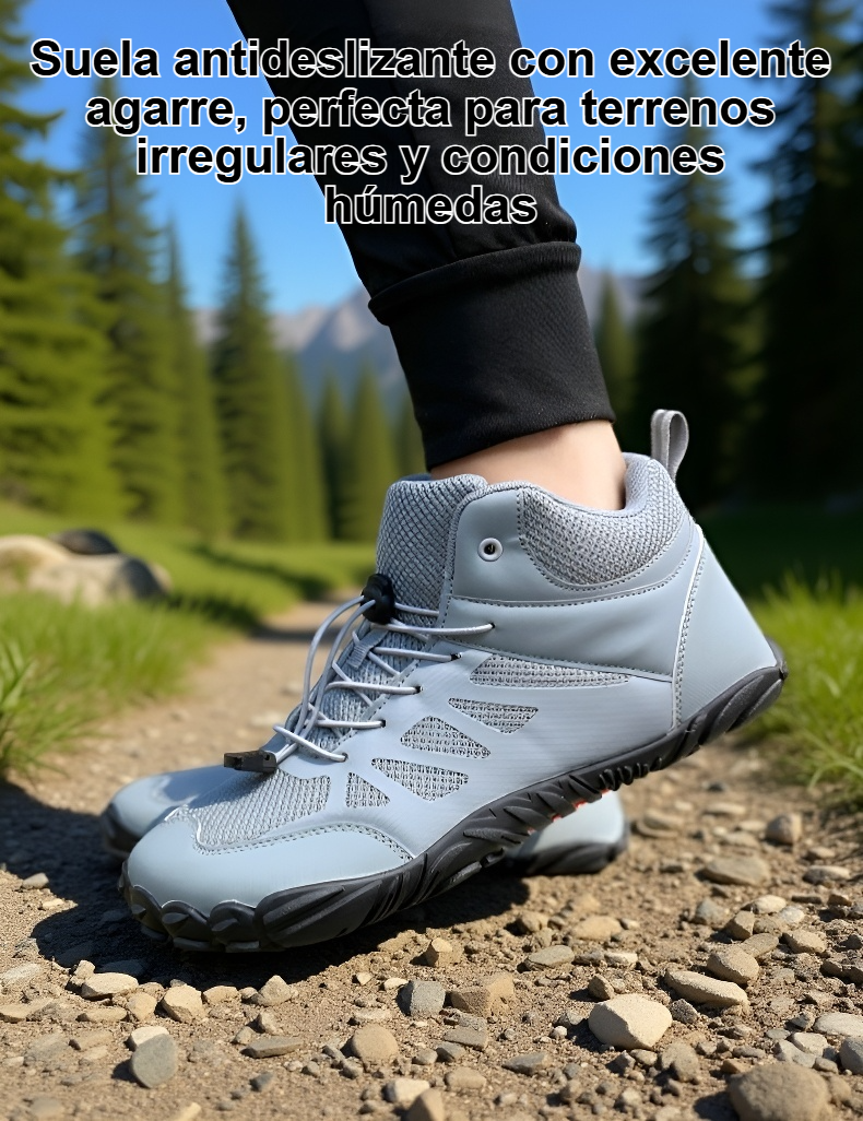 Botas de senderismo ligeras de malla para hombre