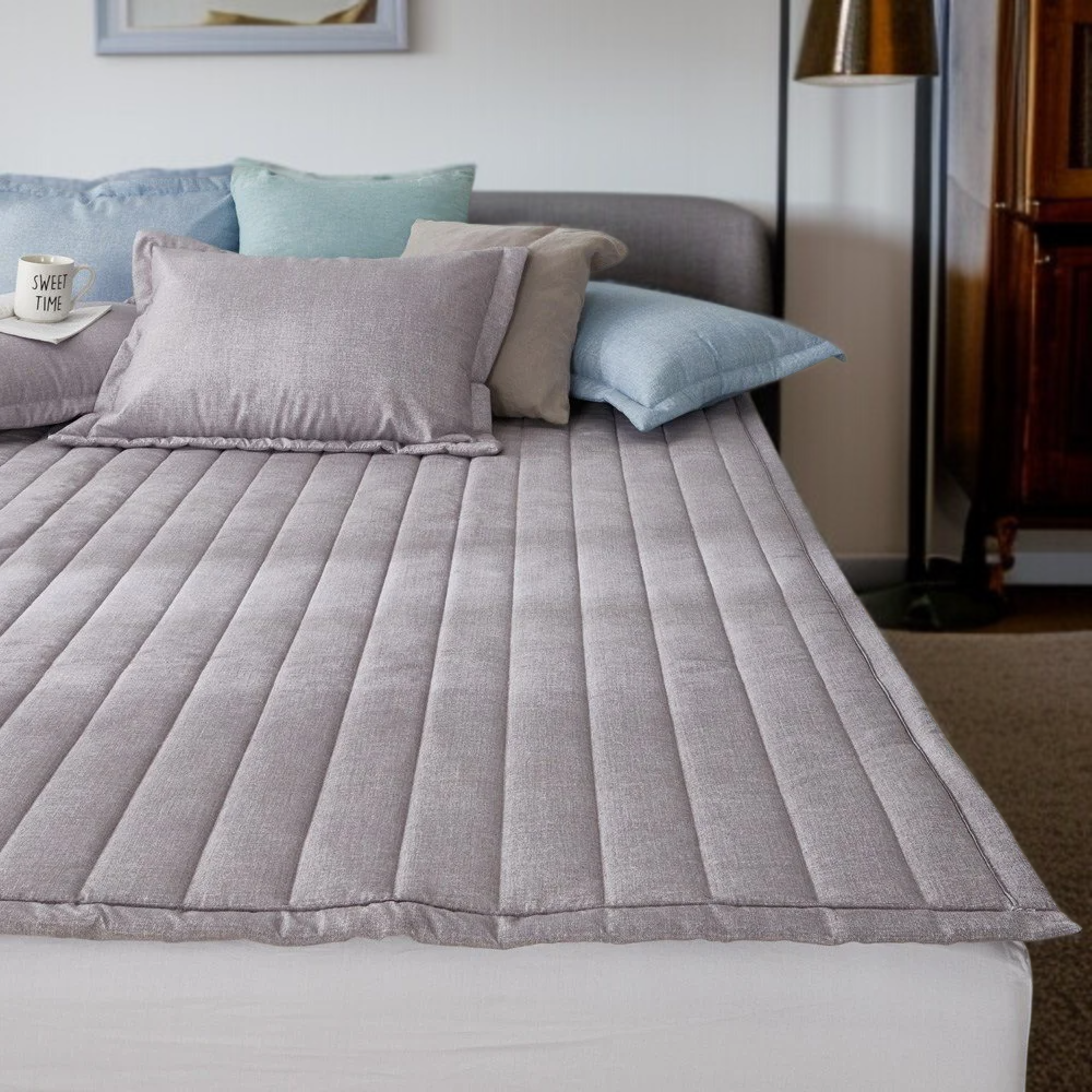 가정용 매트 보호 매트리스 두껍게 콩 면 쿠션 미끄럼 방지 요를 깔다