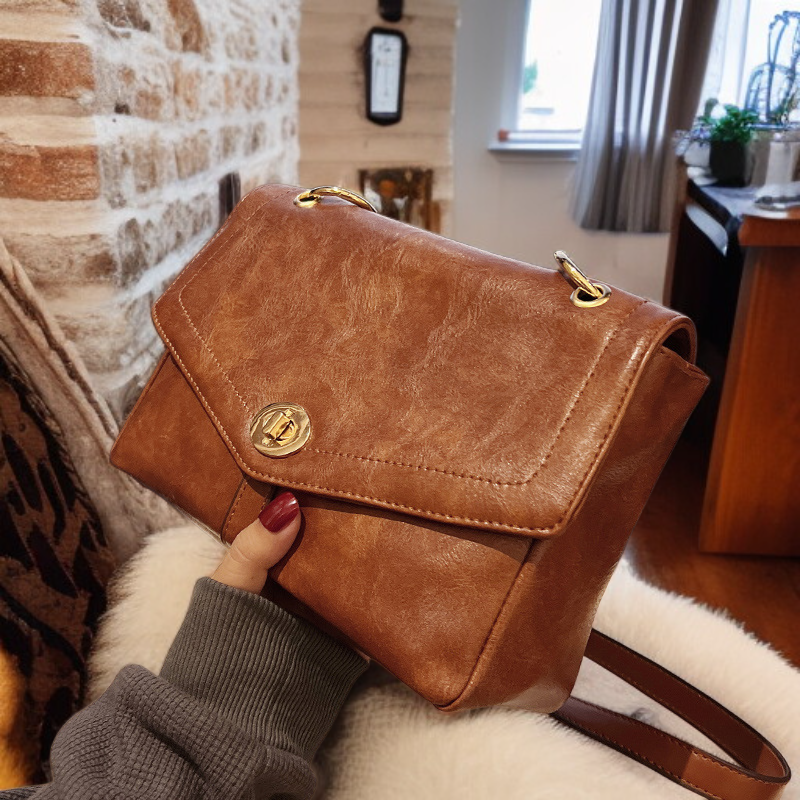 Retro Style Large Capacity Women's Crossbody Bag