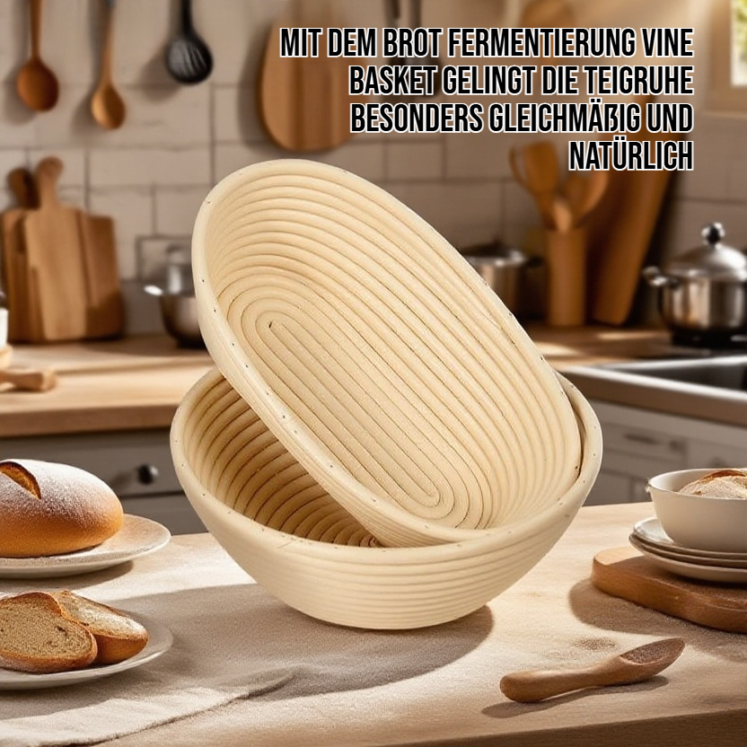 Brot Fermentierung Vine Basket