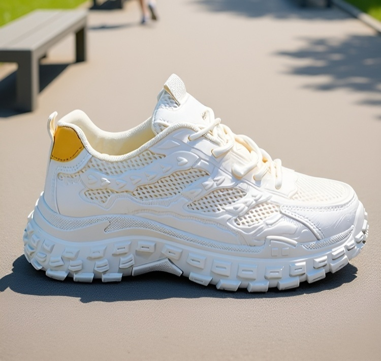 レディース向けカジュアルシューズの着用例