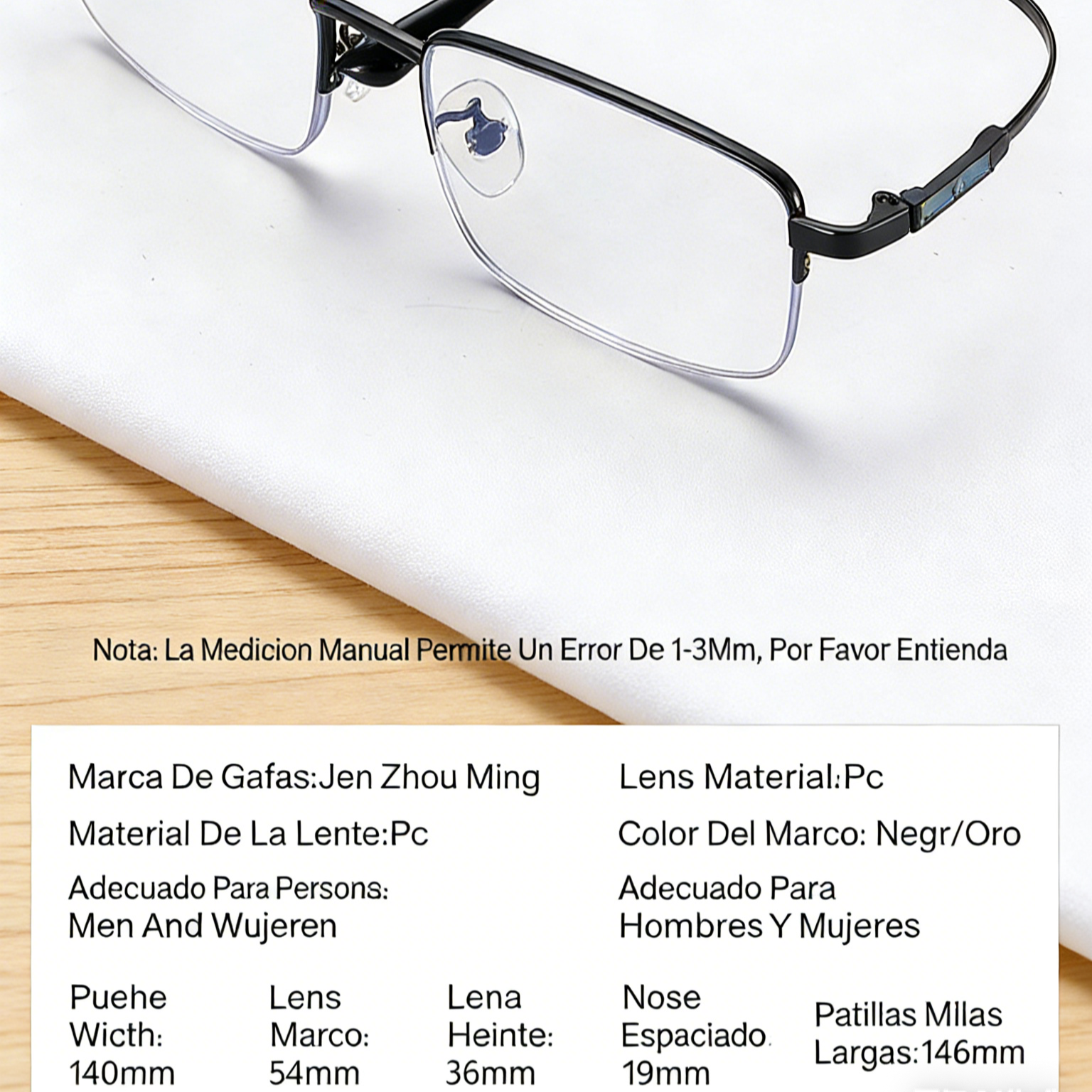 Gafas de lectura progresivas inteligentes de titanio con memoria y cambio de color