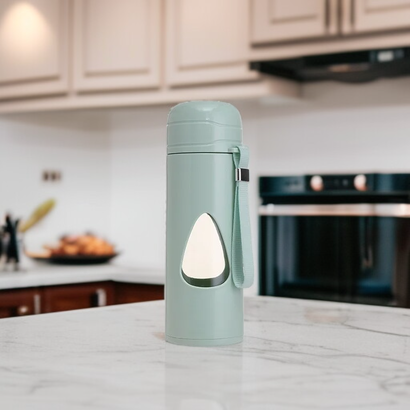 뜨거운 물빠짐방지 이중 유리 스포츠 물컵 학생용 찻잔 사무용컵