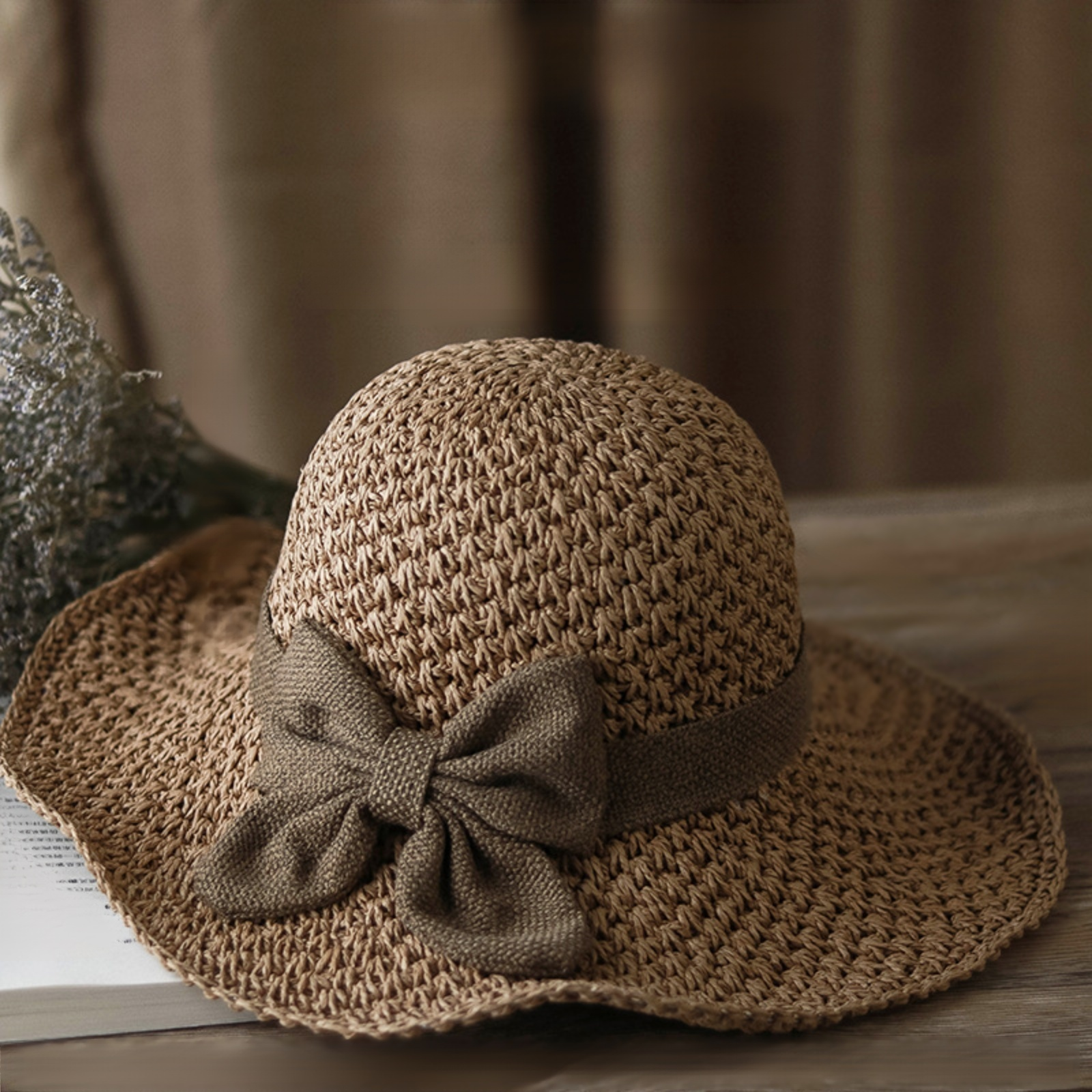 Multipurpose woven sun hat