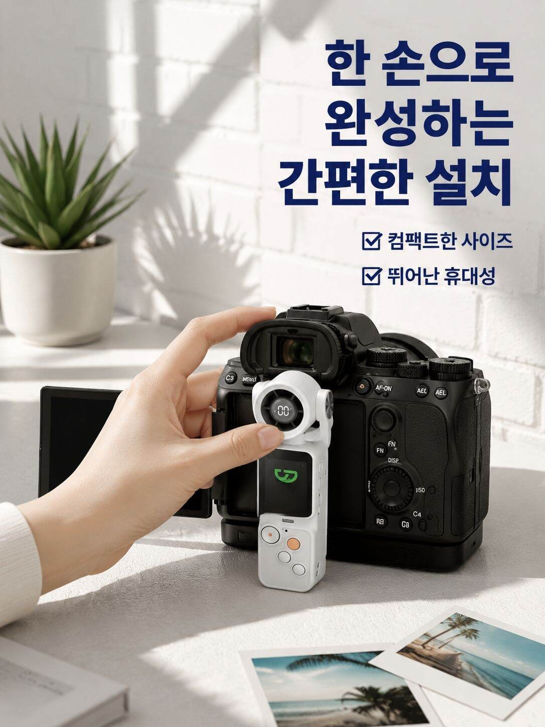 4K 고화질 카메라 전용 쿨링 팬