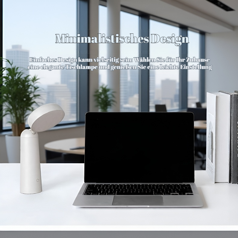 Praktische Nachttischlampe mit Touch-Bedienung