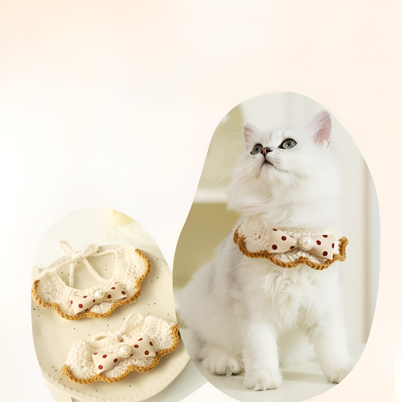 ペット猫ファッション首輪 アクセサリーネックレス
