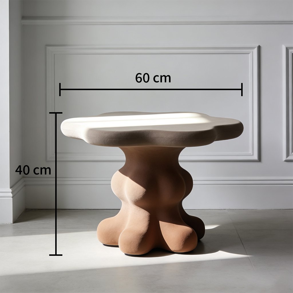 Compact coffee table with minimalist design for living room
