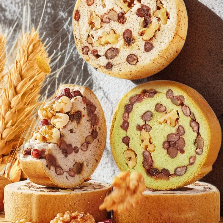 砂糖不使用全粒粉ナッツパンのパッケージ写真