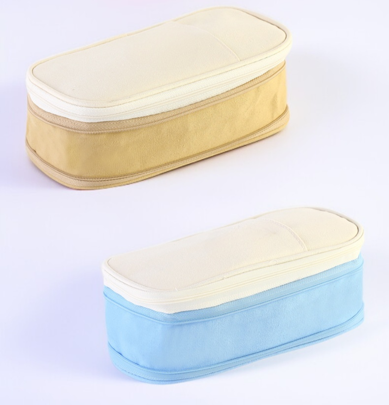 Desk organizer pencil bag with separate sections