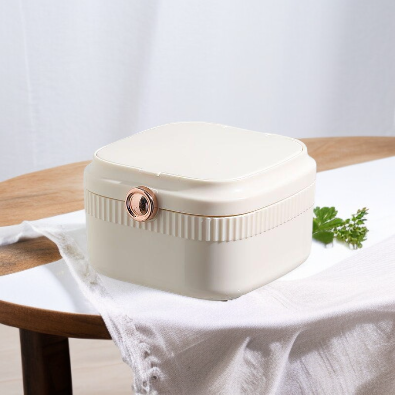 Organizador de costura doméstica con cierre magnético y diseño elegante