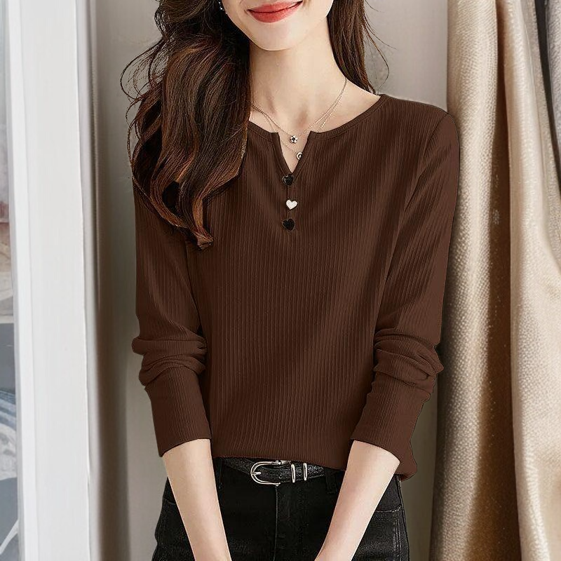 초가을 저고리 여뚱동생 더티 여티 긴팔 가을겨울 이너 타이트 보온 상의