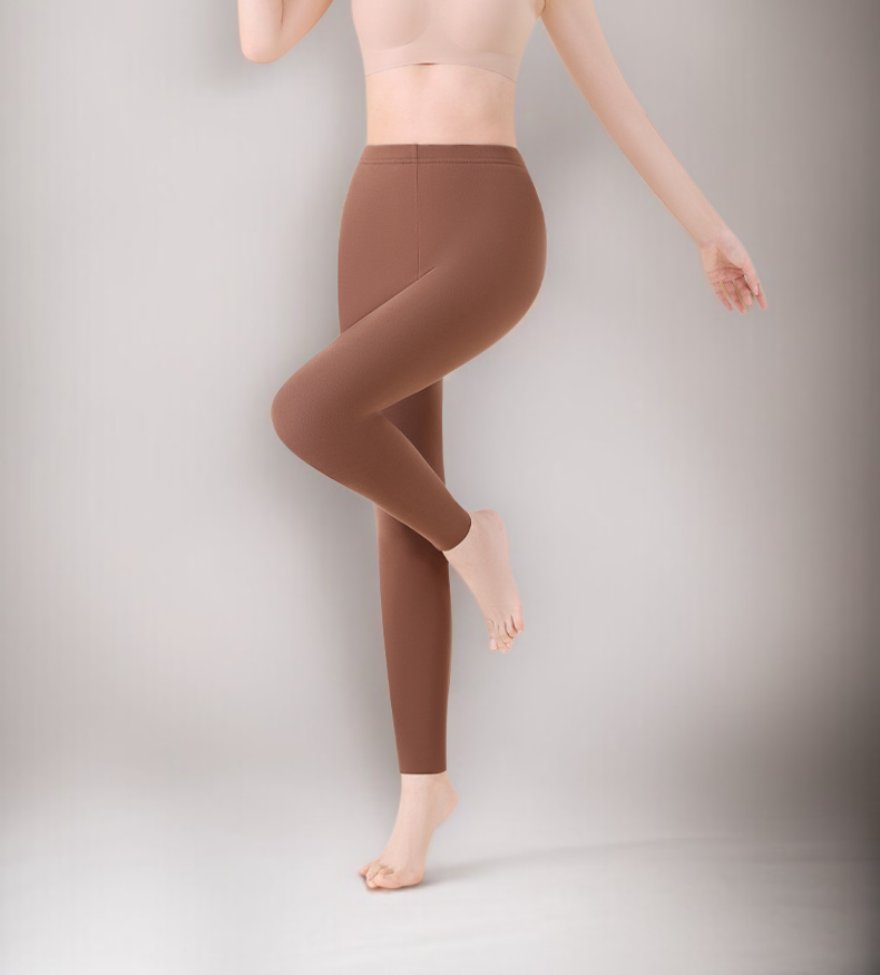 얇지만 따뜻한 겨울용 레깅스 디테일