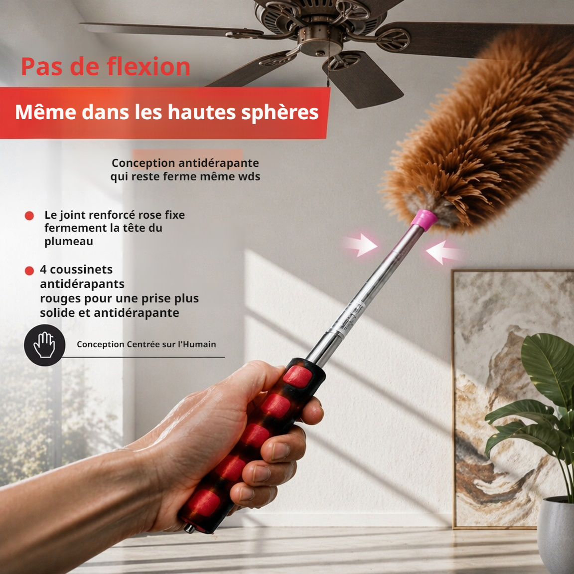 Plumeau pour la maison et la voiture, flexible et épaissi, kit complet